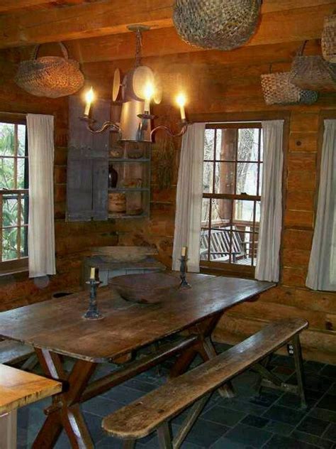 Farmhouse Interior Vintage Early American Farmhouse Showcases