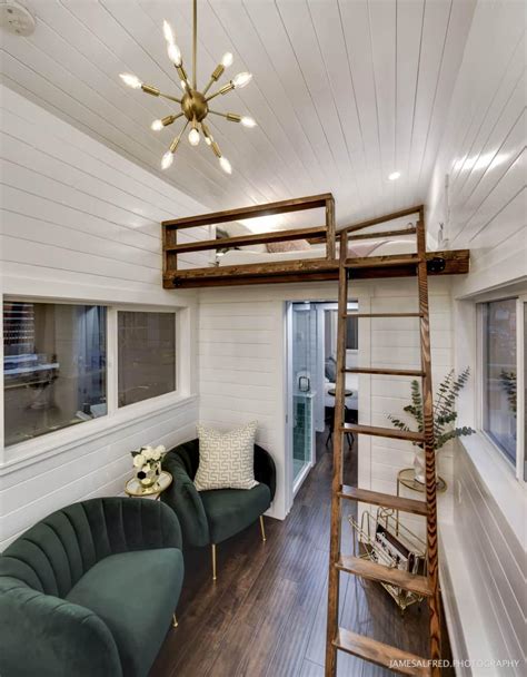 34 Luxurious Tiny House With Custom Loft