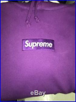 And if someone tells you differently, get your hands on this bandana box logo hoodie from supreme instead. Very Rare Purple Supreme Box Logo Hoodie Size Large