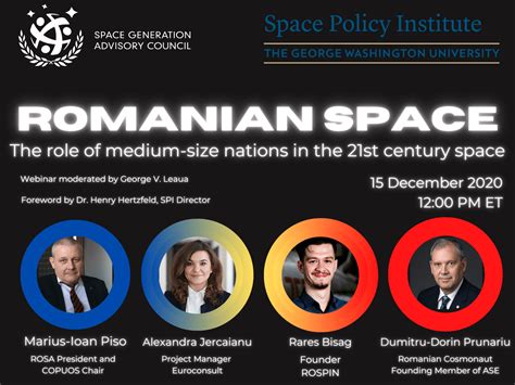 Romanian Space The Role Of Medium Size Nations In The 21st Century