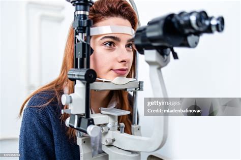 Eye Exam High Res Stock Photo Getty Images