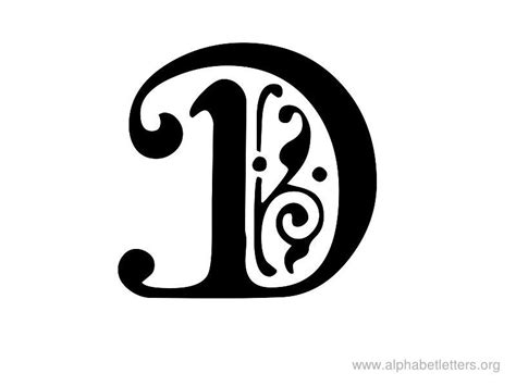 Alphabet Letters Org Letter D Tattoo Letter S Calligraphy Lettering