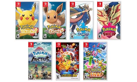 Pokemon Nintendo Switch Games Plandetransformacionuniriojaes