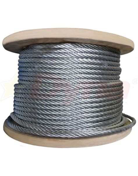 Cable De Acero Galvanizada 12 X 150m Forte Dyna And Cia Sa