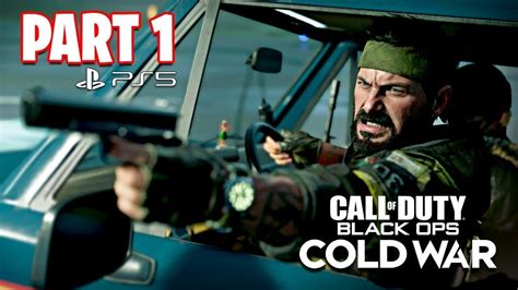 Call Of Duty Black Ops Cold War Ps5 Walkthrough Gameplay Part 1 Intro