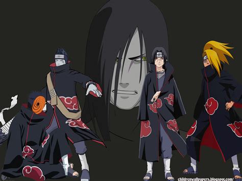 48 Naruto Shippuden Akatsuki Wallpaper Wallpapersafari