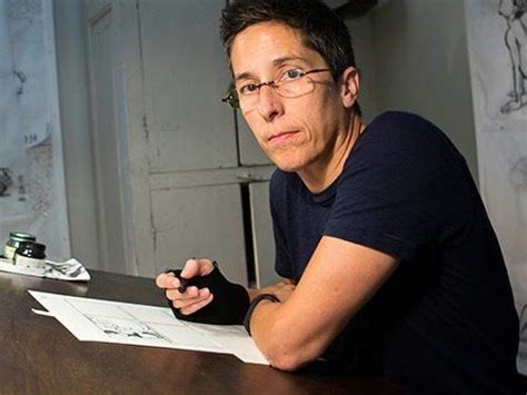 Alison Bechdel The Cartoonist Behind Dykes To Watch Out For Fun Home A Family Tragicomic And