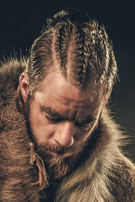 20 Viking Hair Braids Male Fashion Style