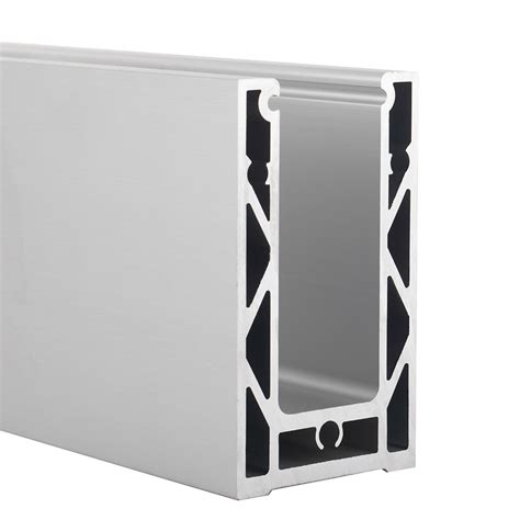 Factory Frameless Adjustable Hollow Balustrade Glass Railing Aluminum U Profile Channel Tilt