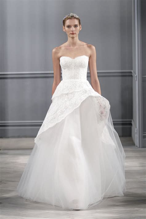 Monique Lhuillier Spring 2014 Azure With Images Wedding Dress