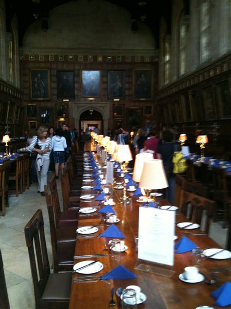 Several other parts of hogwarts were filmed at oxford university. fite.potter adventures: The Hogwarts Dining Room
