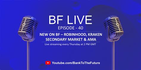 Sleek design, a good overview of the trading market with lots of customizations. BnkToTheFuture (BF)Live Ep. 40 | New on BF - Robinhood ...