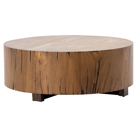 Only 1 available and it's in 1 person's cart. Redding Rustic Lodge Round Wood Tree Trunk Coffee Table ...