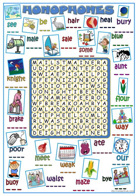 Homophones Fran Ais Fle Fiches Pedagogiques Pdf Doc