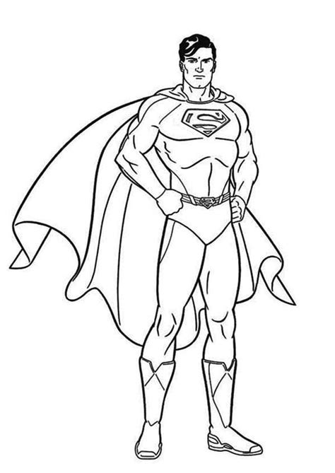 Free printable superhero coloring pages pdf, printable lego superhero cute coloring pages of baby animals. Printable Superman Coloring Pages Idea | Superhero ...