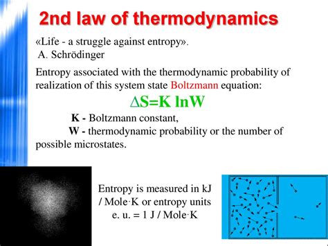 We can imagine thermodynamic processes which conserve energy but which never occur in nature. Thermodynamics - презентация онлайн