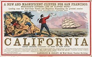 California Clipper Gold Rush Illustration | California gold rush ...