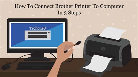 How To Connect Brother Printer To Computer In 3 Steps Techone8