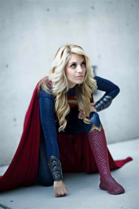 Laney Jade Cosplayer Supergirl Dc Cosplay Female Cosplay Dc Tv Series Superman X Batman