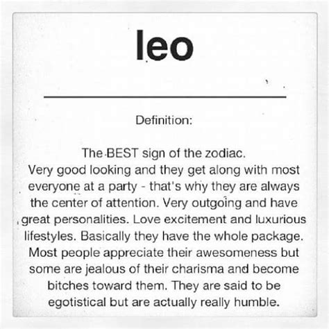 The Definition Of A Leo Definitionhd
