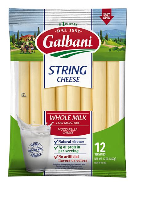 Nutritional Value Of Galbani String Cheese Besto Blog