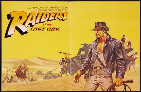 Raiders Of The Lost Ark Paramount 1981 Pre Release Promotional