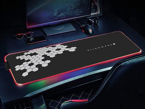 Rgb Gaming Mouse Padlarge Extended Soft Led Mouse Pad Non Slip