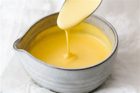 Making perfect hollandaise sauce uses butter and egg yolks as a binding. Hollandaise Sauce (Easy and No-Fail) | Downshiftology