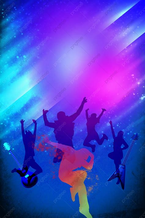 Atmospheric Fashion Street Dance Competition Poster Background