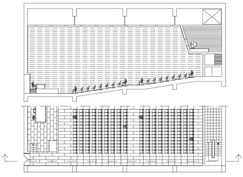 Auditorium Plan With Dimensions Detail Auditorium Plan Auditorium