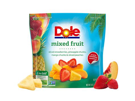 Dole® Frozen Mixed Fruit 16 Oz For Smoothies Cake And More Dole® Sunshine