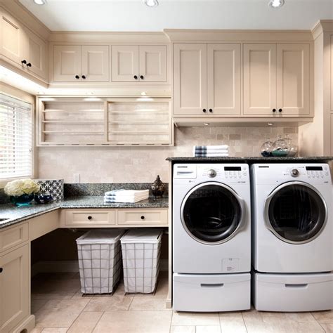 Discover laundry carts, laundry storage solutions gone are the days of laundry room clutter and cramped spaces. Maple Mud/Laundry Room