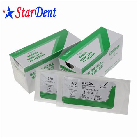 Medical Dental Supplies Surgical Sutures Of Disposable Non Absorbable