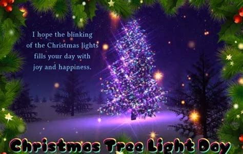 The Blinking Of The Christmas Lights Free Christmas Tree Light Day