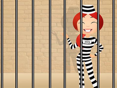 Best Girl Jail Illustrations Royalty Free Vector Graphics And Clip Art