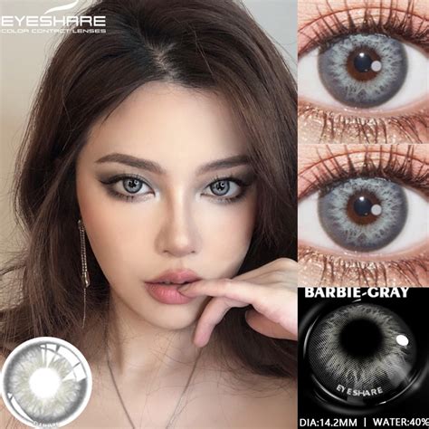 Pair Colored Contact Lenses For Eyes Natural Brown Lenses Monet Lense
