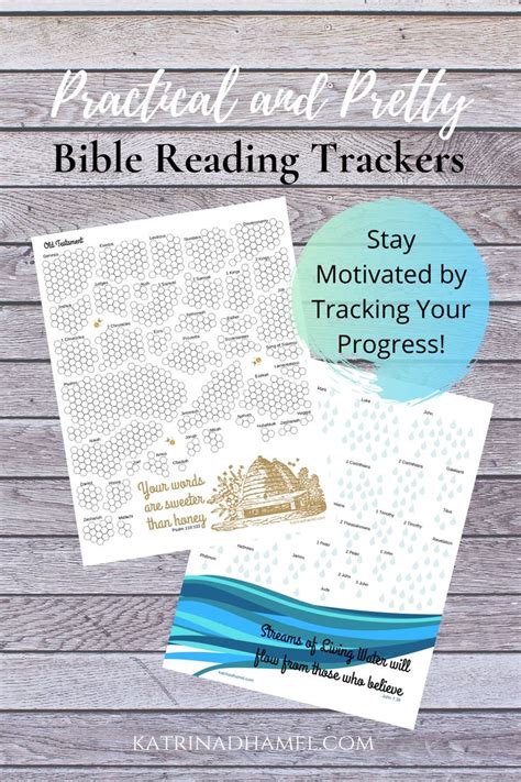 Pretty Practical And Printable Bible Reading Trackers Bible Reading