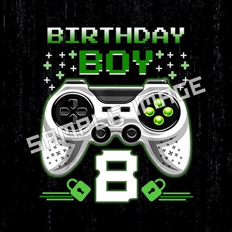 Birthday Gamer Gamer Svg Birthday Svg Cricut Cutting File Etsy