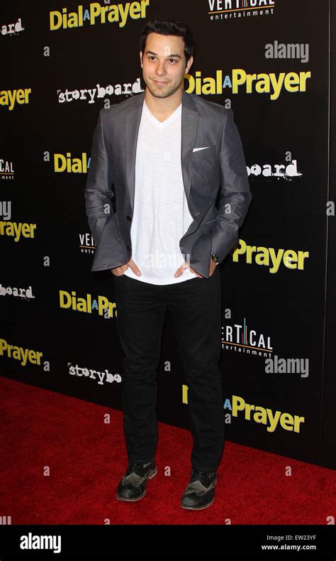 Dial A Prayer Premiere At The Landmark Theater Arrivals Featuring Skylar Astin Where Los