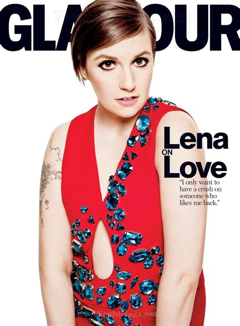 lena dunham glamour magazine usa april 2015 issue