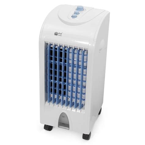 As for efficiency of air movement, the air conditioner's fan is designed to push a specific but limited amount of air through it to maintain the constant outflow of the cool air, which blocks the air vents reducing the efficiency of the ac to 50% of the given efficiency. Portable Air Conditioner Air Conditioning Fan Water Ice ...