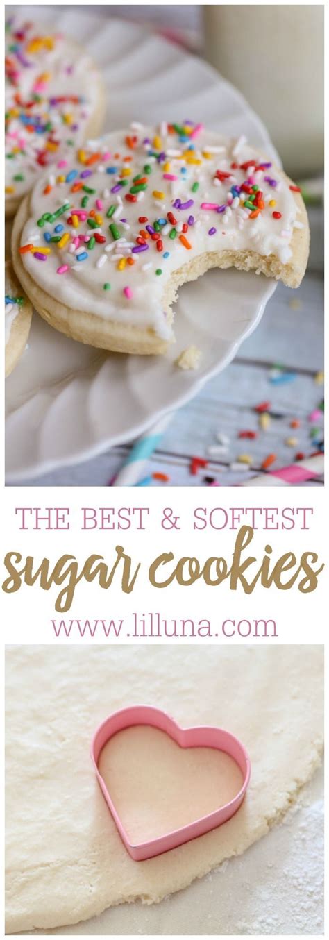 Best Sugar Cookie Recipe With Homemade Frosting Video Lil Luna