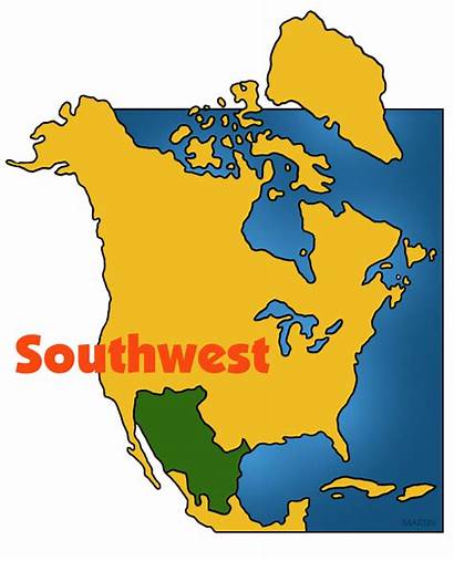 Map Clipart Sw Southwest Native Americans Clip