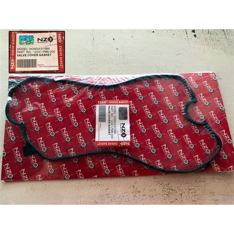 Nzo Valve Cover Gasket 12341 Pm6 000 Honda Esilx D15b6 Shopee