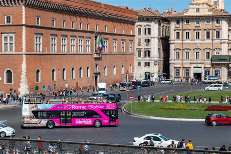 Roma Billete De Autobús Hop On Hop Off De 24 Horas Y Visita Del Gueto