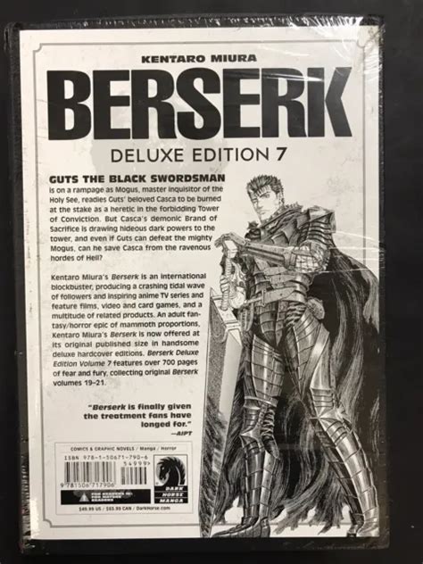 Berserk Deluxe Edition Vol 7 Kentaro Miura Dark Horse Comics Manga New