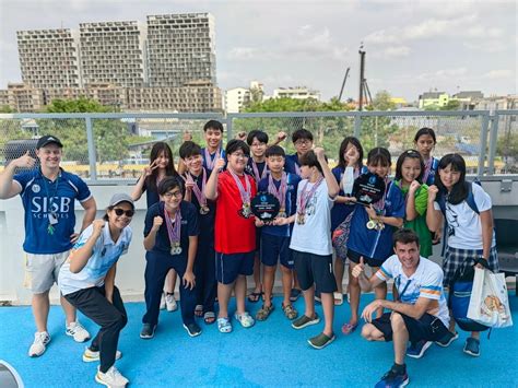 The U13 And U15 Merlions Swim Team From Pu Campus Participated In The