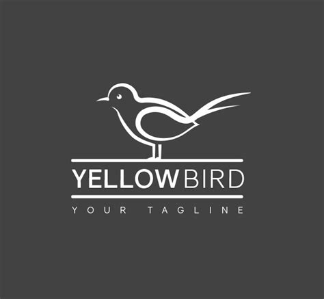 Yellow Bird Logo And Business Card Template The Design Love