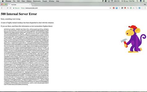 What Does The Youtube Error A Team Of Highly Trained Monkeys Has Been