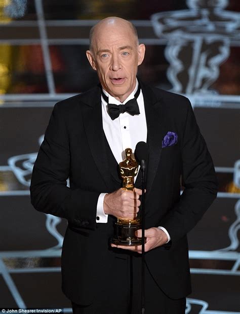oscars 2015 live j k simmons takes home best supporting actor for whiplash as the 87th